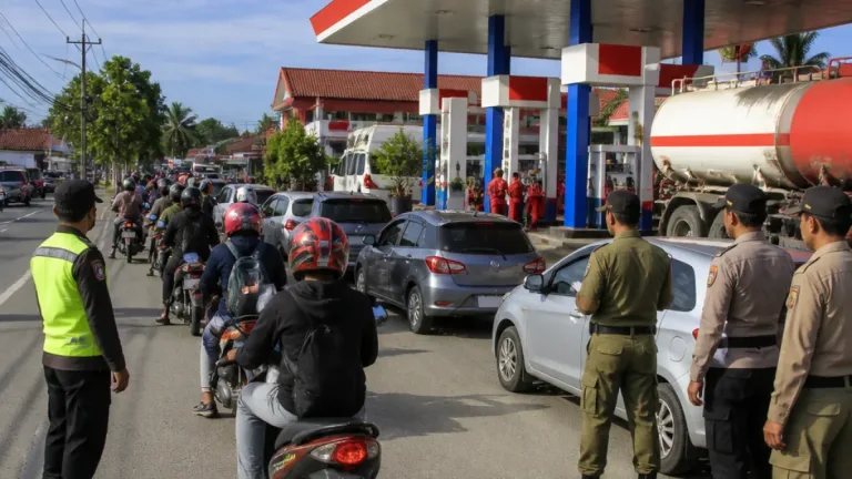 Pertamina Pastikan Stok Aman, Antrean BBM di Kotamobagu Dipicu Lonjakan Pembelian