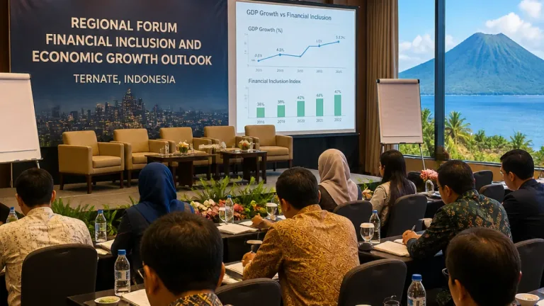Pertumbuhan Ekonomi Tinggi, Maluku Utara Hadapi Kesenjangan Literasi dan Inklusi Keuangan