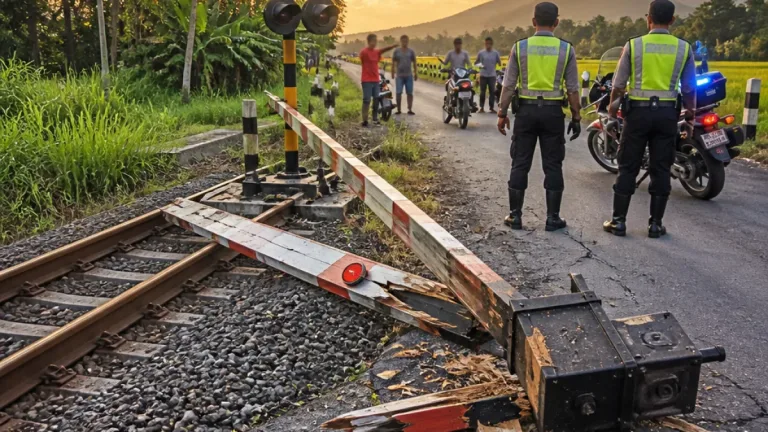 Perusakan Palang Perlintasan di Sleman: Mahasiswa Diamankan Usai Tindak Vandal