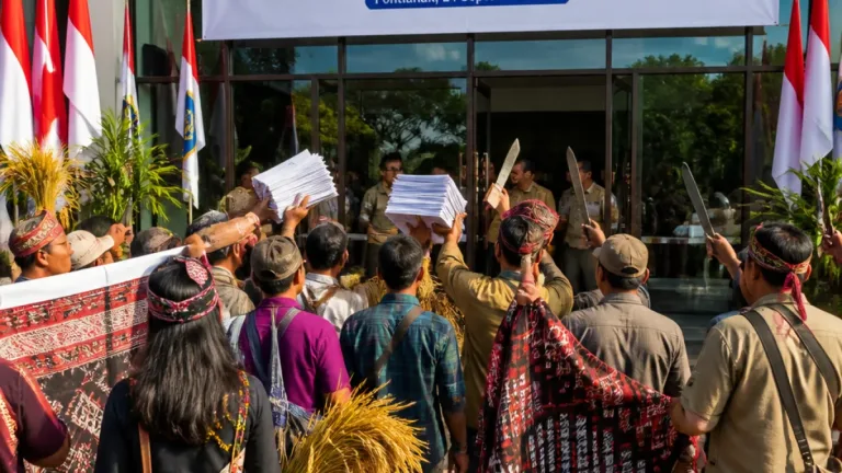 Petani dan Masyarakat Adat Sampaikan Aspirasi ke Pemprov Kalbar, Wakil Gubernur Janji Benahi Tata Ruang