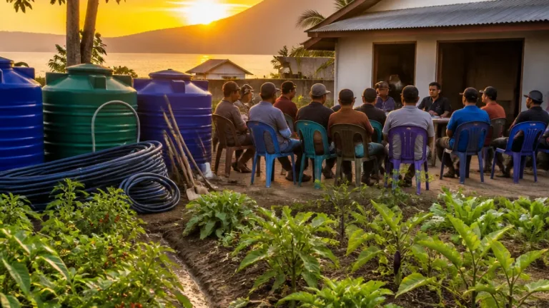Petani Jati Ternate Minta Tambahan Penampungan dan Jaringan Pipa untuk Atasi Pasokan Air