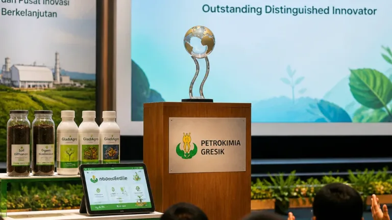 Petrokimia Gresik Raih Penghargaan Internasional untuk Inovasi GladiAgro di Gresik dan Jatim