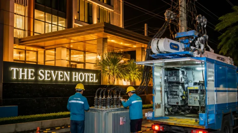 PLN Energize Listrik 555 kVA untuk The Seven Hotel di Merauke, Dorong Siap Operasional