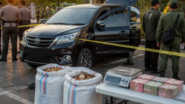 Polda Kalsel Tangkap Dua Pelaku Perdagangan 64 Kg Sisik Trenggiling di Banjarmasin