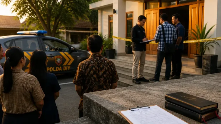 Polisi Tetapkan Tiga Tersangka dalam Kasus Pembubaran Ibadah di Bantul