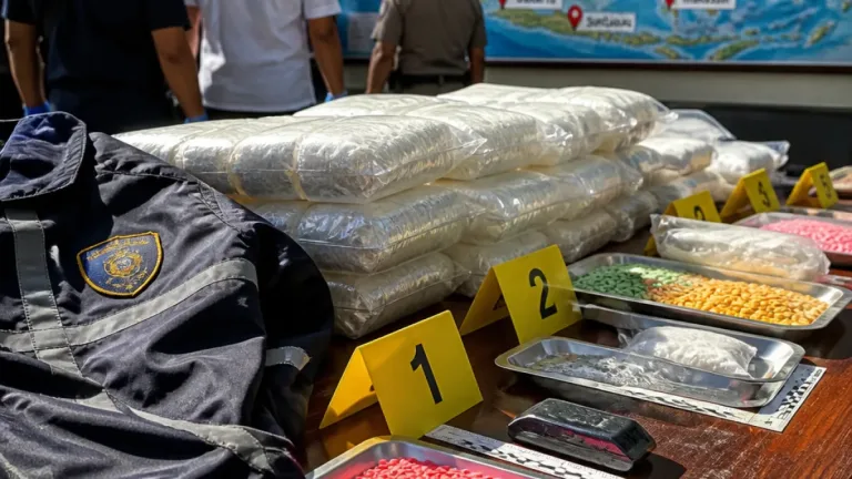 Polisi Ungkap Jaringan 'Joker Malaysia', 7 Tersangka dan 9 Kg Sabu Diamankan