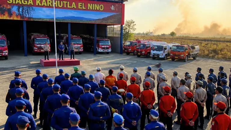 Polres Bulukumba Gelar Apel Kesiapsiagaan Antisipasi Risiko Karhutla Saat El Nino