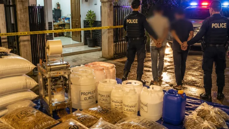 Polres Cimahi Bongkar Home Industri Tembakau Sintetis, Seorang Tersangka Warga Cimahi