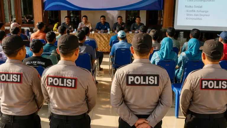 Polres Gresik Gencarkan Cooling System: Edukasi Bahaya Judi Online dan Pinjol Ilegal
