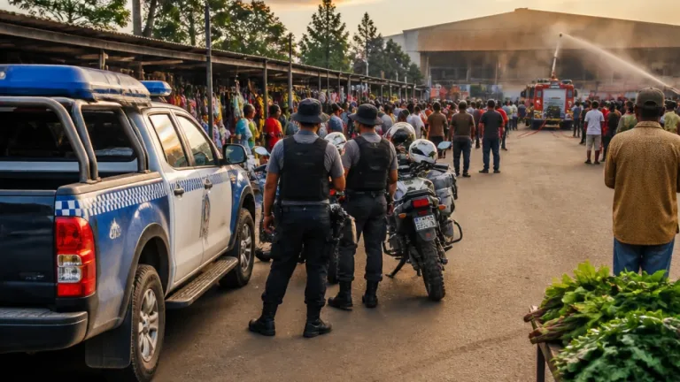 Polres Jayawijaya Perkuat Patroli dan Respons Kebakaran di Wamena