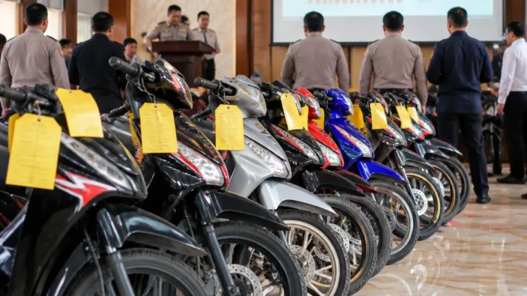 Polres Jember Bongkar 8 Kasus 3C, 15 Tersangka dan 12 Motor Diamankan