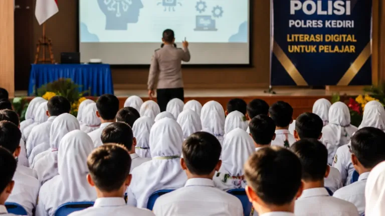 Polres Kediri Ajak Pelajar SMAN 1 Kenali AI untuk Pemanfaatan Teknologi yang Bijak