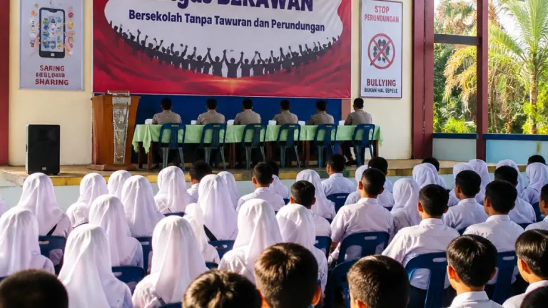 Polres Lubuklinggau Gelar Satgas BEKAWAN untuk Cegah Tawuran dan Bullying di Sekolah