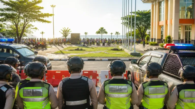 Polresta Kerahkan 200 Personel untuk Pengamanan Peringatan Kemerdekaan di Sorong