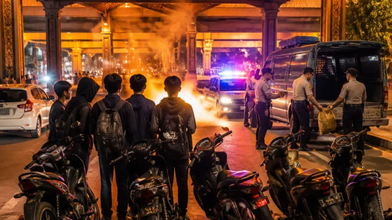 Polresta Surakarta Amankan Sembilan Pelajar Usai Konvoi Perayaan Kemenangan Futsal