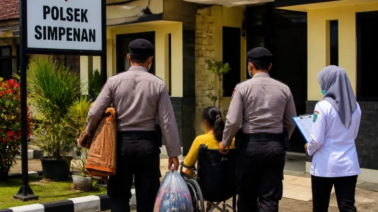 Polsek Simpenan Evakuasi Perempuan Diduga ODGJ, Sukabumi Perkuat Koordinasi Lintas Instansi