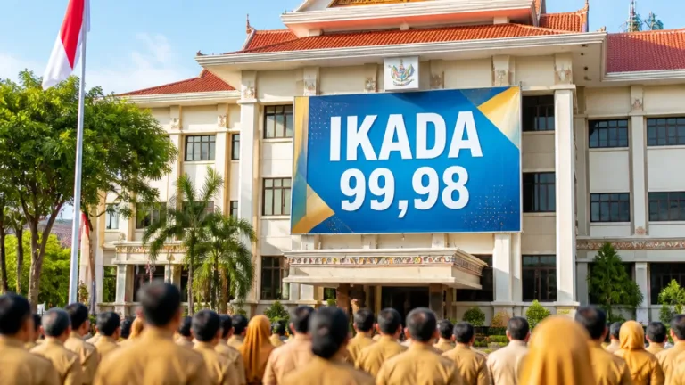 Pontianak Raih Peringkat Pertama IKADA Kanreg V BKN dengan Nilai 99,98