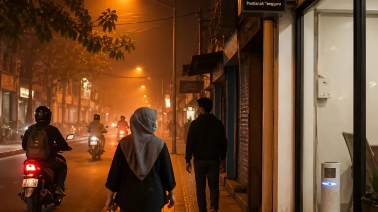 Pontianak Tenggara Catat ISPU 103, Kualitas Udara Masuk Kategori "Tidak Sehat"