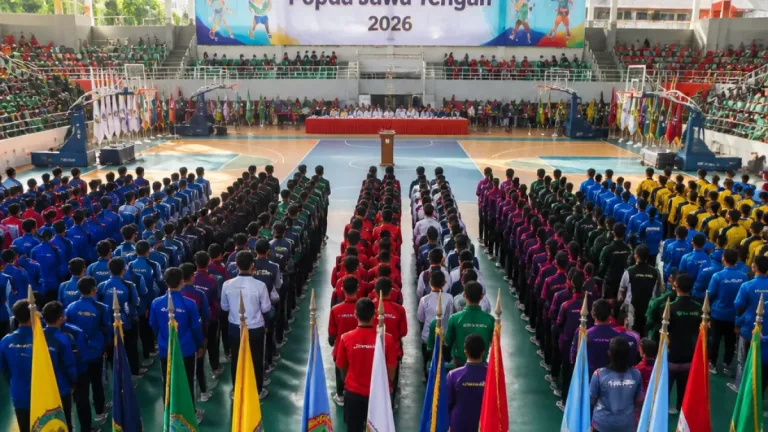 Popda Jateng 2026 Dibuka di Semarang, 7.515 Atlet dari 35 Daerah Siap Bersaing