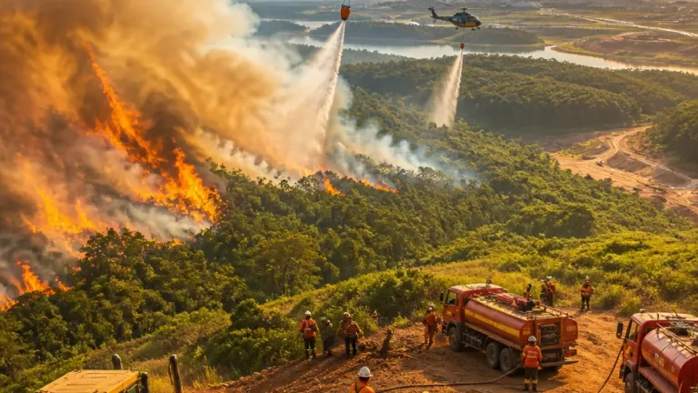 Presiden Minta Karhutla Dicegah Agar Tidak Masuk Zona Inti IKN; Bukit Soeharto Terbakar 458 Ha