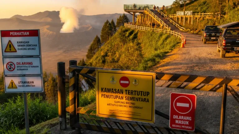 Probolinggo: Akses ke Gunung Bromo Ditutup, Sejumlah Destinasi Sekitar Dinilai Aman