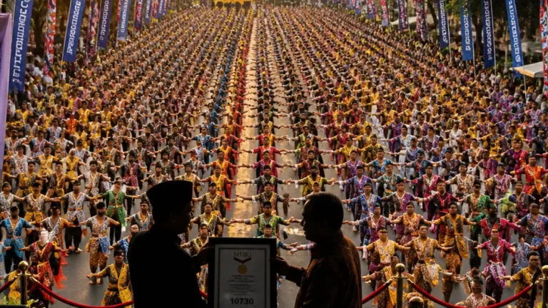 Probolinggo Pecahkan Rekor MURI: 2.705 Penari Batik Ramaikan Batik in Motion 2026