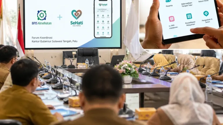 Program Berani Sehat Layani Sekitar 217 Ribu Warga Sulteng, Pemprov Perkuat Kolaborasi dengan BPJS