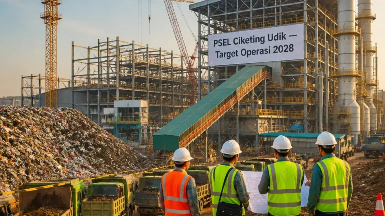 PSEL Ciketing Udik: Proyek Sampah jadi Listrik di Bekasi Ditargetkan Beroperasi 2028