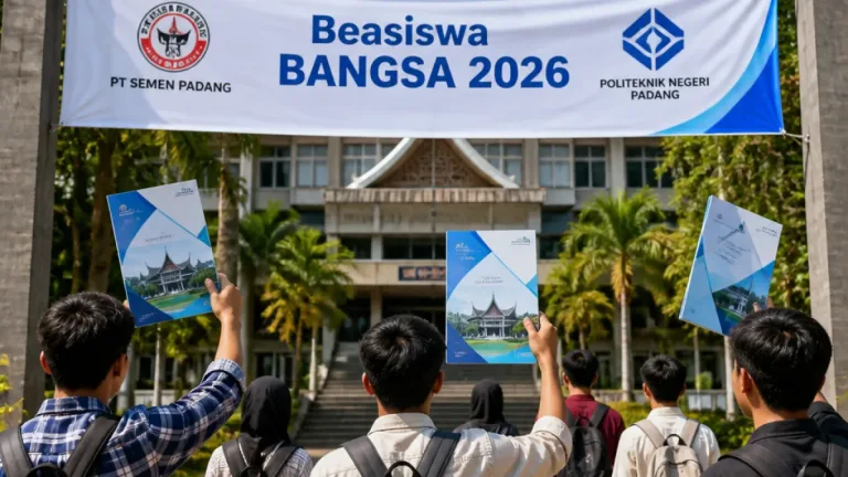 PT Semen Padang Beri Beasiswa 25 Anak Nagari untuk Kuliah di Politeknik Negeri Padang