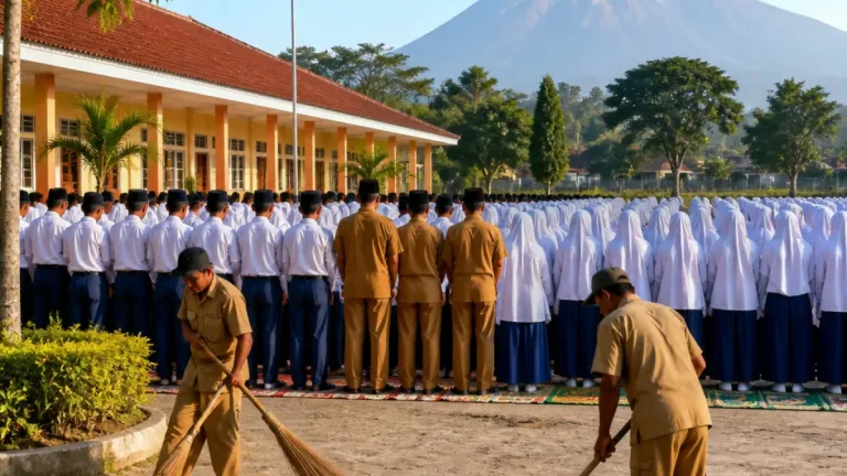 PTM SMA/SMK/SLB di Lampung Dimulai Besok, Sekolah Diminta Awali dengan Salat Istisqa