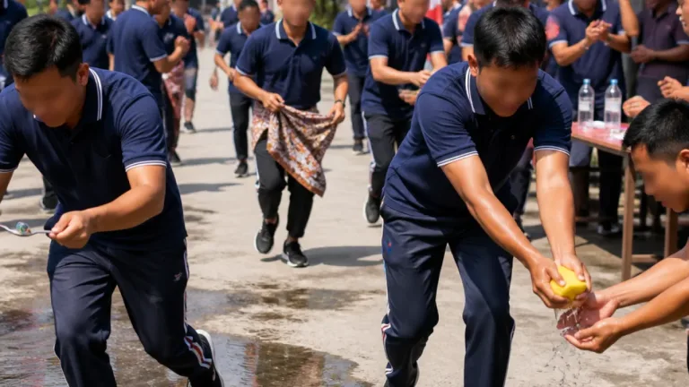 Purwokerto: Lapas Kelas IIA Gelar Perlombaan HUT Ke-81 RI untuk Pererat Solidaritas Petugas