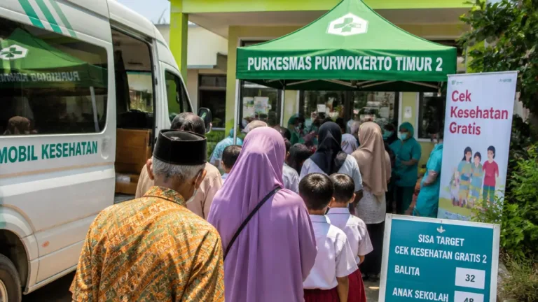 Purwokerto: Program Cek Kesehatan Gratis Puskesmas Timur 2 Capai 20.031 Peserta