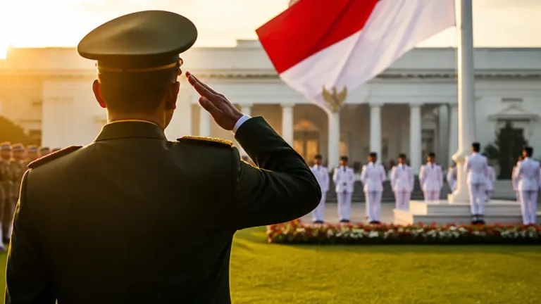 Putra Cilacap Kolonel Priyo Handoyo Pimpin Upacara HUT ke-81 di Istana Merdeka