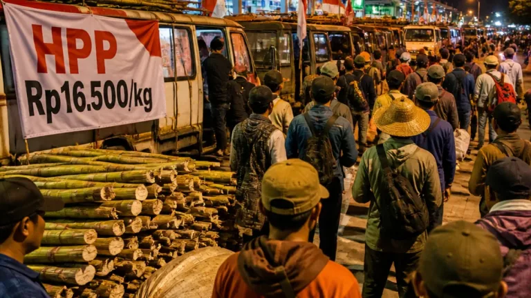 Ratusan Petani Tebu Cirebon Bertolak ke Jakarta Tuntut Kenaikan HPP Gula