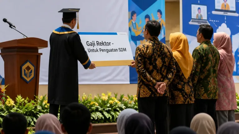 Rektor Universitas Gresik Hibahkan Seluruh Gaji untuk Dosen dan Tendik