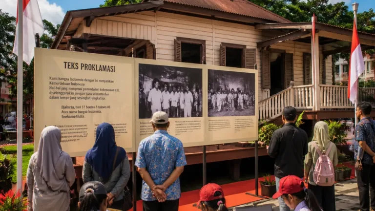 Replika Rumah Laksamana Maeda Dipamerkan di Ambon untuk Menghidupkan Sejarah Proklamasi