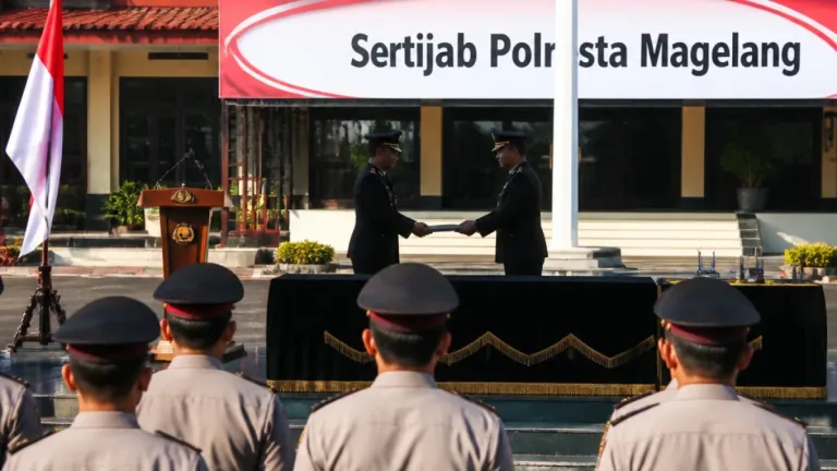 Rotasi Jabatan Polresta Magelang: Sejumlah Kapolsek dan Pejabat Strategis Bergeser