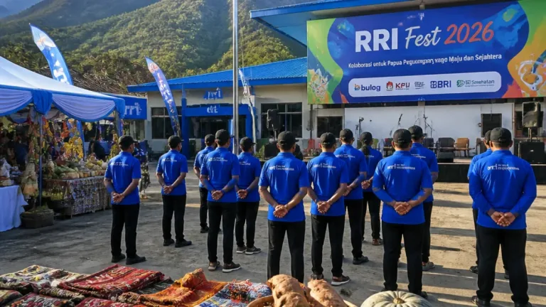 RRI Wamena Canangkan RRI Fest 2026, Pasar Murah dan Bintang Radio Hadir di Wamena