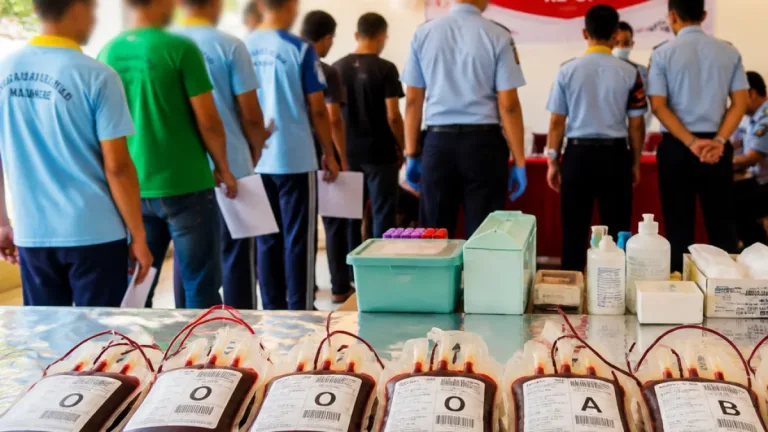 Rutan Kelas IIB Maumere Gelar Donor Darah untuk Perkuat Stok PMI Sikka