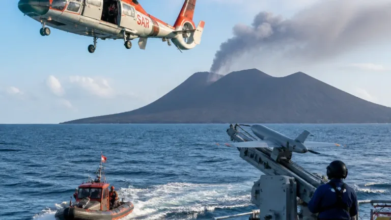 SAR Banten Kerahkan Helikopter dan Drone untuk Cari Jurnalis Hilang di Perairan Selat Sunda