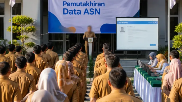 Sibolga Perkuat Disiplin ASN: Kankemenhaj Tekankan Peremajaan Data dan Penguasaan Siskohat