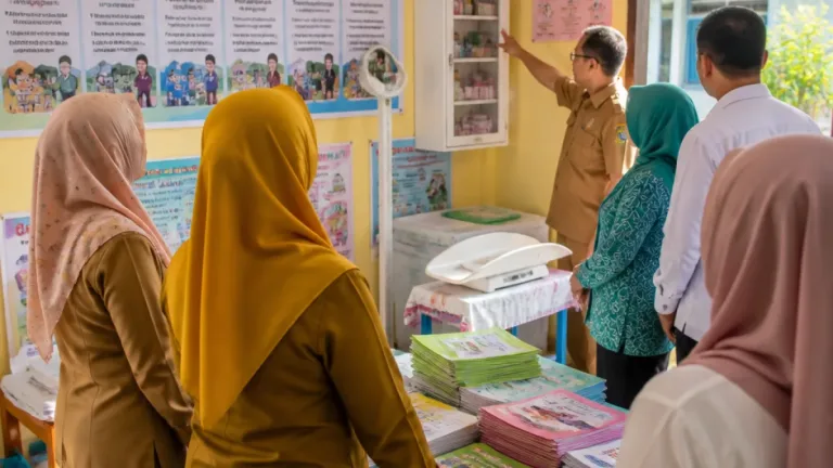 Sibolga Perkuat Layanan Primer: TP PKK Tinjau Implementasi 6 Bidang SPM di Posyandu Melati