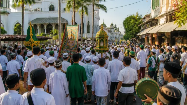 Singaraja: Ratusan Jemaah Ikuti Pawai Kirab Maulid di Pusat Kota, Wabup Tekankan Toleransi