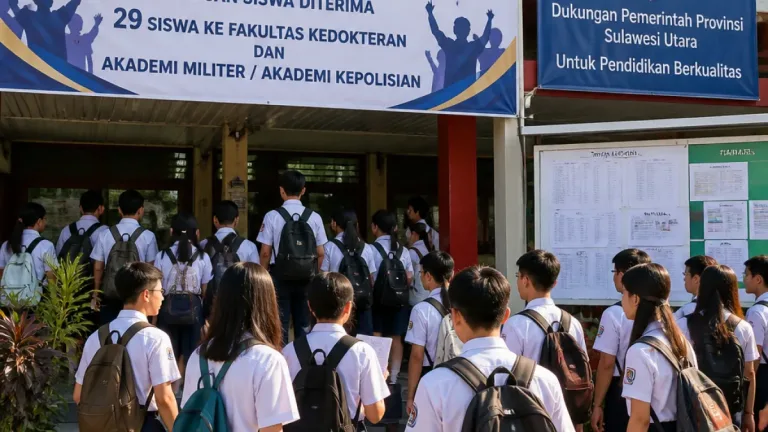 SMANIX Manado Kembangkan 'Three Kurikuler' dan Catatkan Penerimaan Masif ke PTN dan Akmil/Akpol