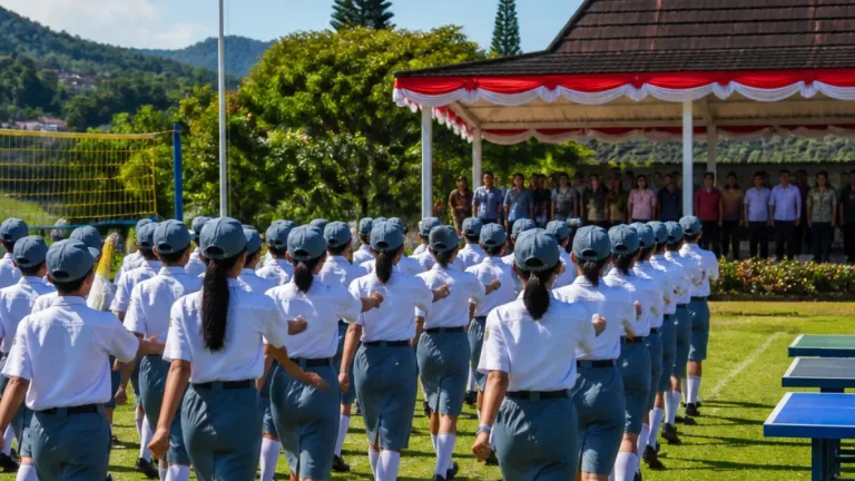 SMKS Kristen 2 Tomohon Gelar Pekan Lomba dan Olahraga Sambut HUT RI ke-81