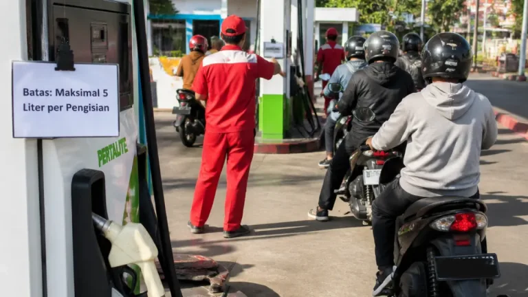 SPBU Mlati di Sleman Batasi Pembelian Pertalite Maksimal 5 Liter Per Pengisian