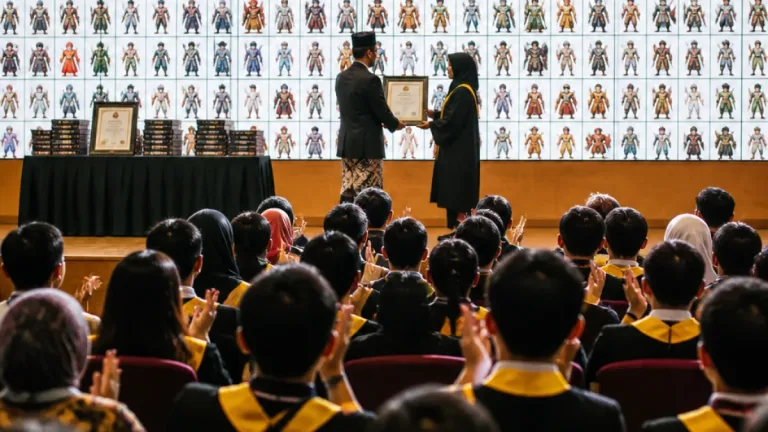 STMM Yogyakarta Raih Rekor MURI dengan 1.541 Karakter Animasi Karya Mahasiswa