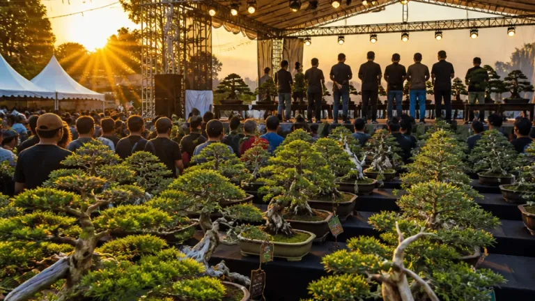 Sukabumi Dorong Poros Bonsai Indonesia lewat Festival Bonsai Nasional HJKS ke-156