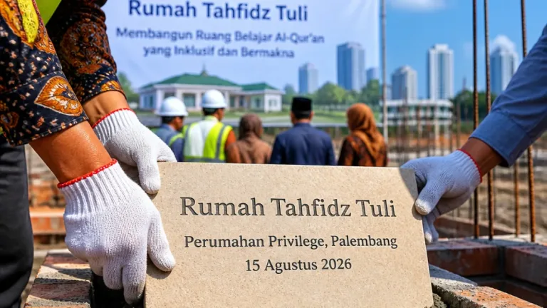 Sumsel Bangun Rumah Tahfidz Khusus Tuli Pertama di Pulau Sumatera