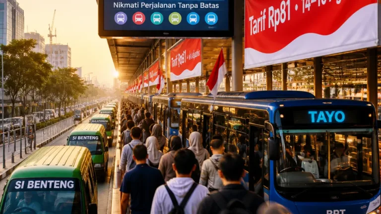 Tangerang Terapkan Tarif Rp81 untuk BRT Tayo dan Angkot Si Benteng, 14–16 Agustus